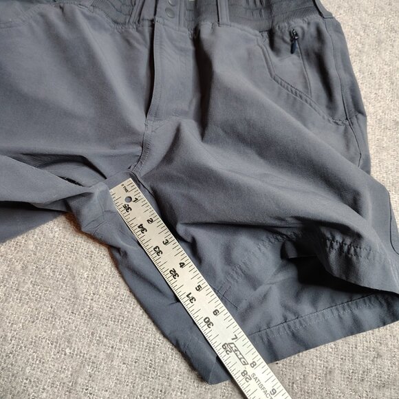 Simms Shorts Women's Size 28 Blue Nylon Fishing Hiking Outdoor Performance - Picture 7 of 11